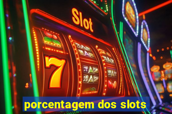 porcentagem dos slots